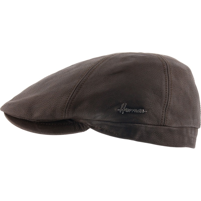 casquette homme en cuir herman casquette homme en cuir herman