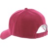 Casquette baseball en coton piqué unie avec visière san