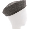 BERET EN PRINCE DE GALLES BORD BOURDONNE