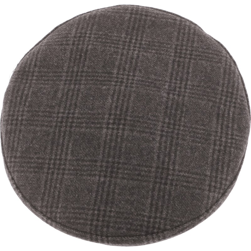 BERET EN PRINCE DE GALLES BORD BOURDONNE