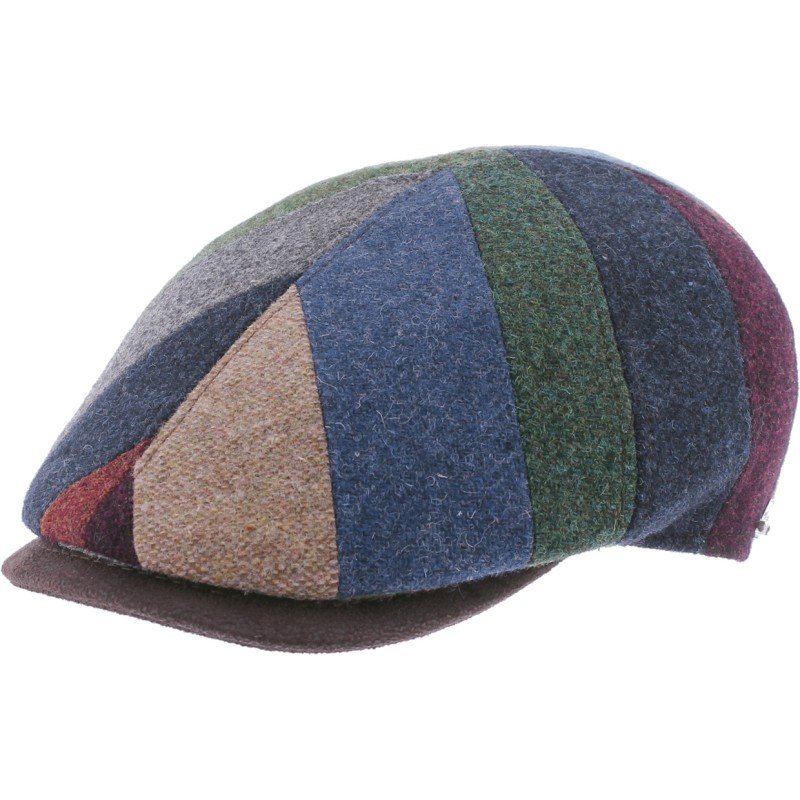 Casquette plate en patchwork Casquette plate en patchwork