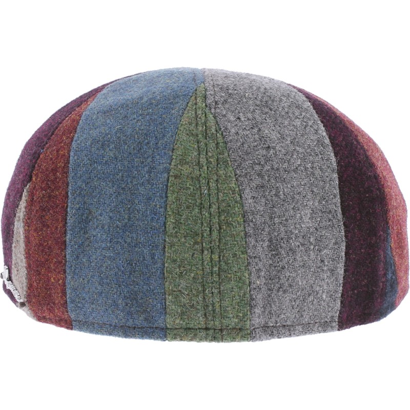 Casquette plate en patchwork Casquette plate en patchwork