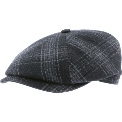 Casquette à careaux, tissu imperméable