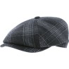 Casquette à careaux, tissu imperméable