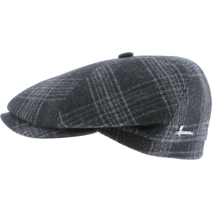 Casquette à careaux, tissu imperméable