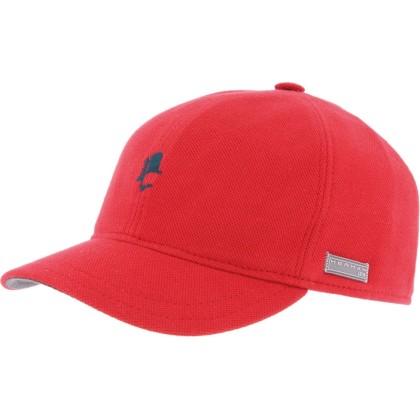 Casquette baseball bicolore en coton piqué