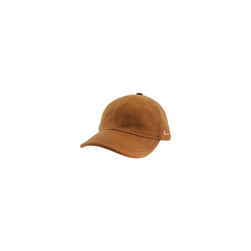 Casquette baseball cuir doublée Casquette baseball cuir doublée
