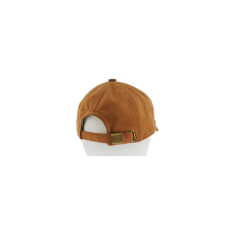 Casquette baseball cuir doublée Casquette baseball cuir doublée