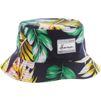 Bob en coton avec un imprimé tropical