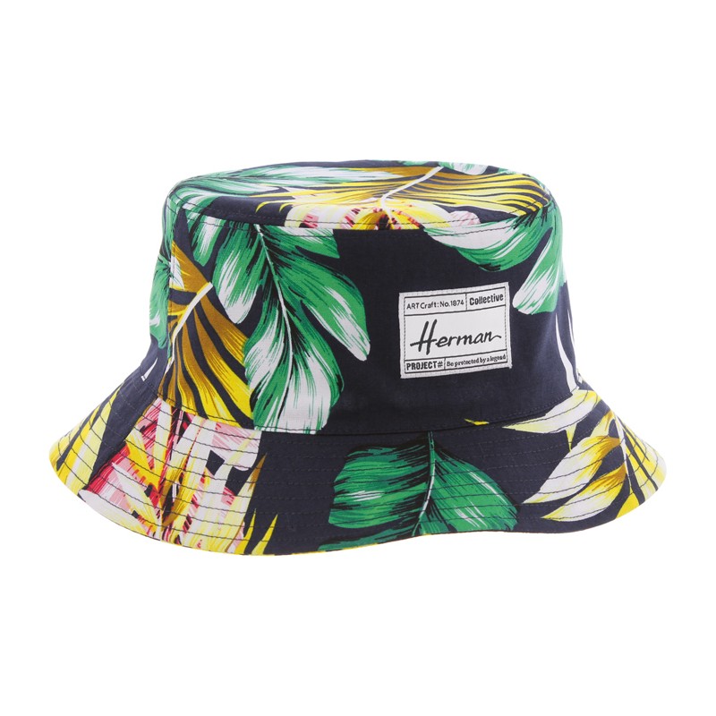 Bob en coton avec un imprimé tropical