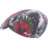 tropical pattern flat cap