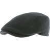 Casquette plate laine une avec caches-oreilles
