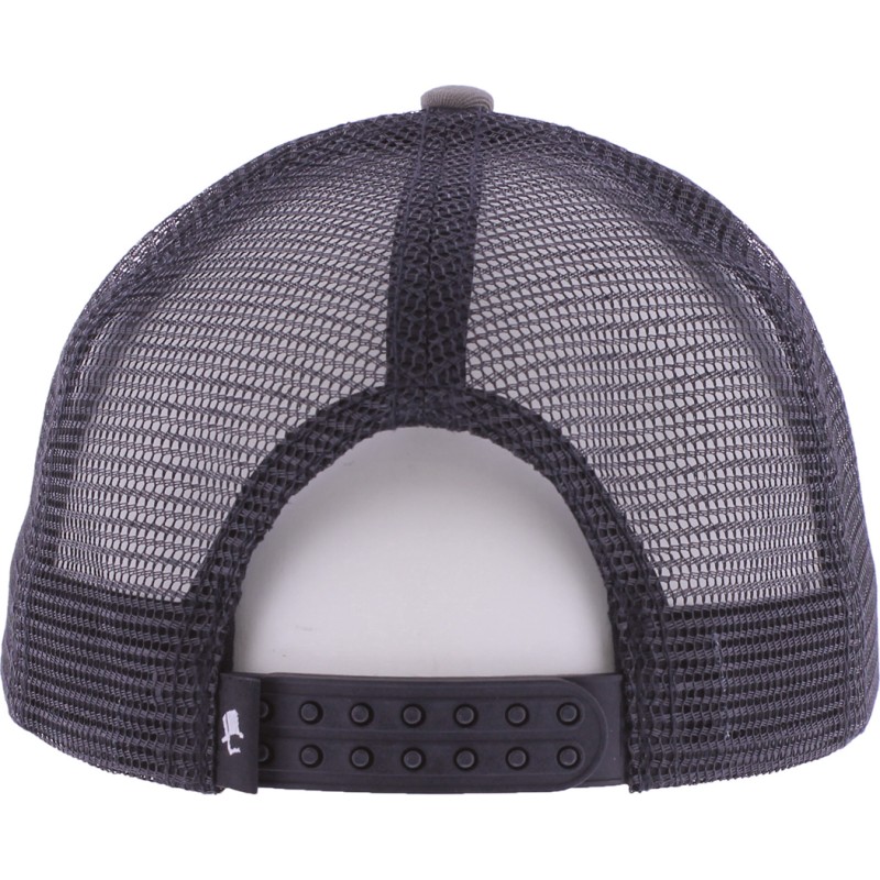 Casquette trucker avec visière camouflage, fermeture plastique "snapba Casquette trucker avec visière camouflage, fermeture plastique "snapba
