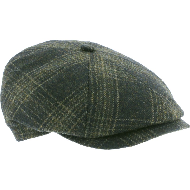 Casquette à careaux, tissu imperméable
