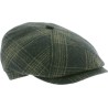 Casquette à careaux, tissu imperméable