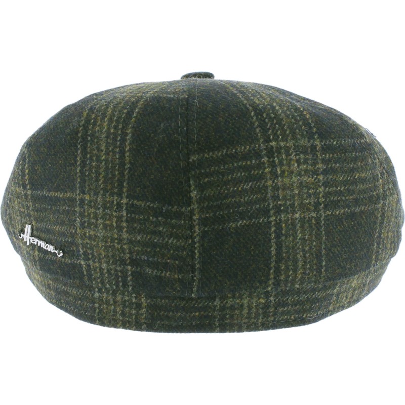 Casquette à careaux, tissu imperméable