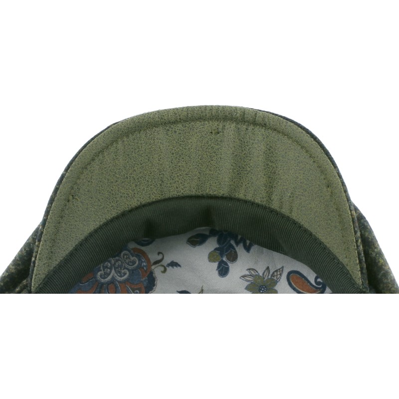 Casquette à careaux, tissu imperméable
