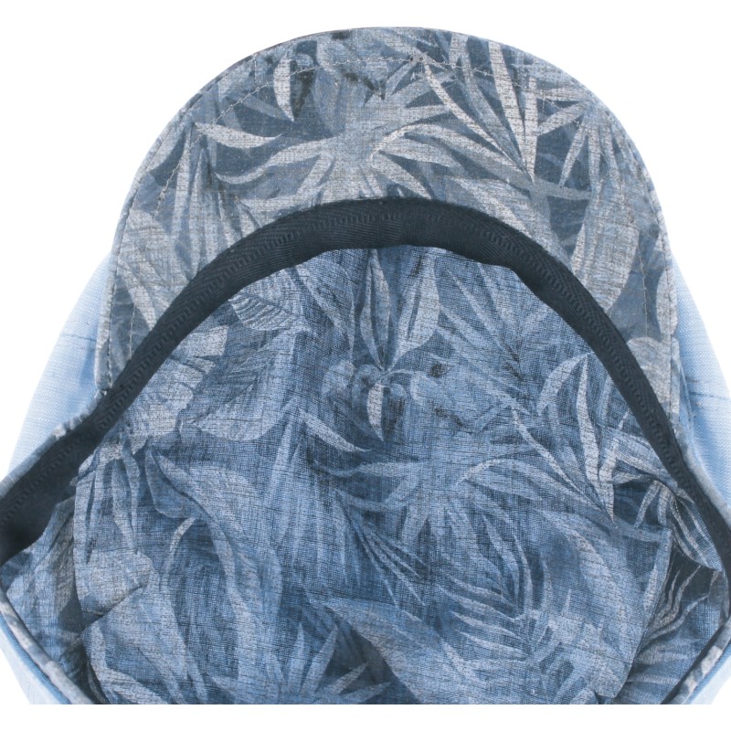 Casquette plate unie avec visière et bande arrière en t Casquette plate unie avec visière et bande arrière en t