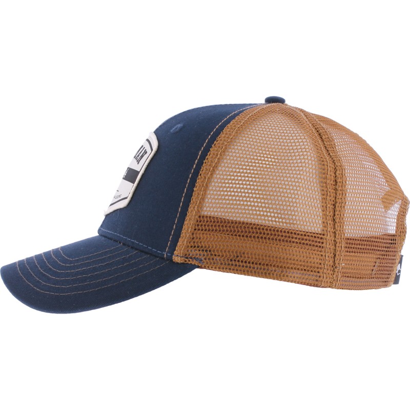 Casquette trucker bicolore, fermeture plastique "snapback" Casquette trucker bicolore, fermeture plastique "snapback"