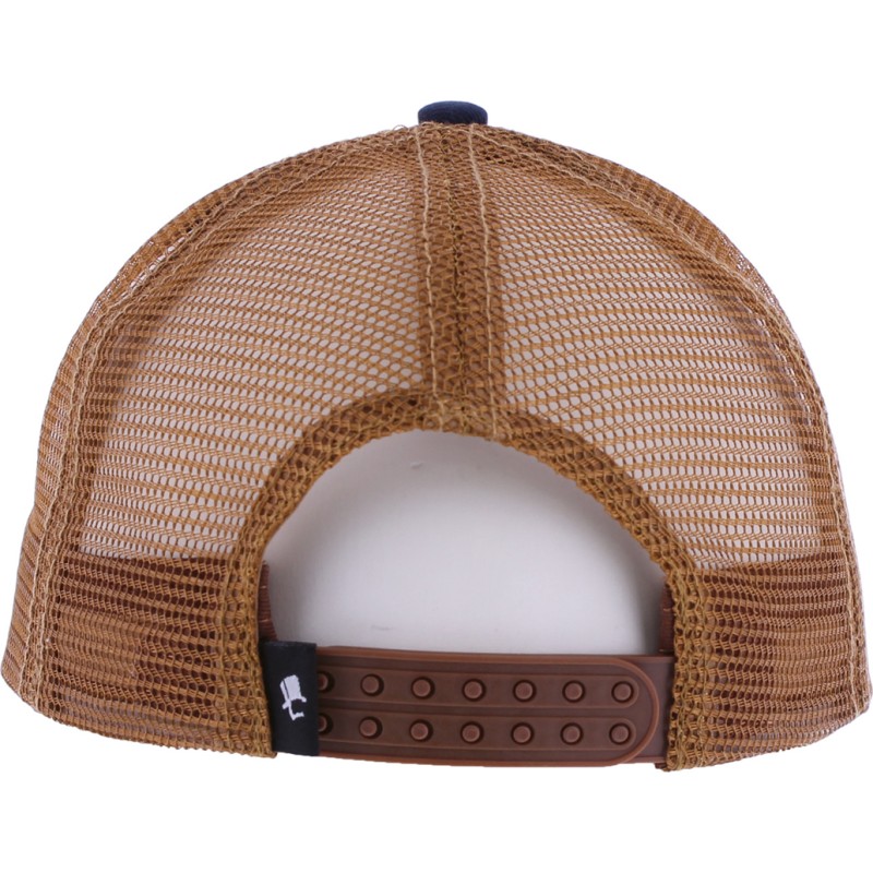 Casquette trucker bicolore, fermeture plastique "snapback" Casquette trucker bicolore, fermeture plastique "snapback"
