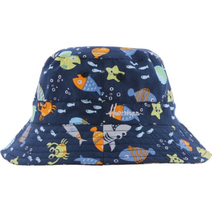 bob enfant herman motif poissons de la mer