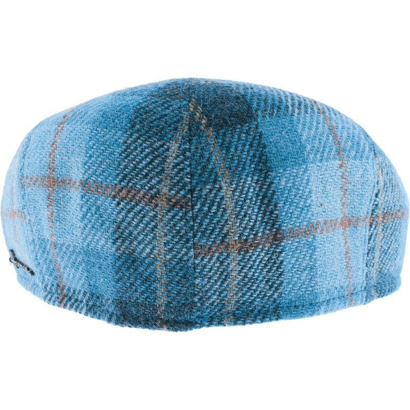 Casquette plate, tissus Harris Tweed Casquette plate, tissus Harris Tweed