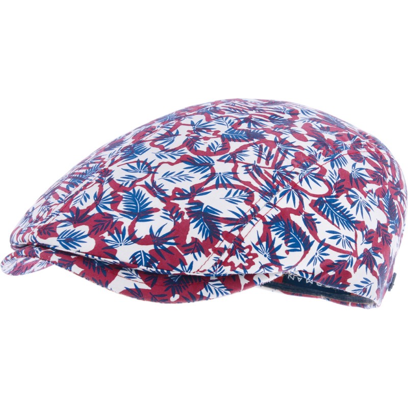 Casquette plate formée Hawai multicolore