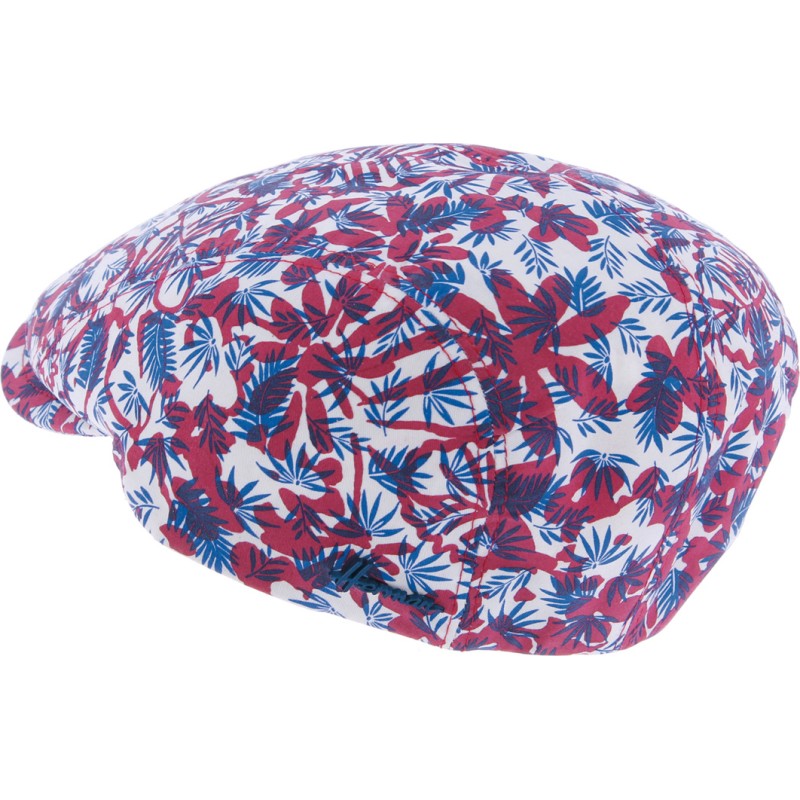 Casquette plate formée Hawai multicolore