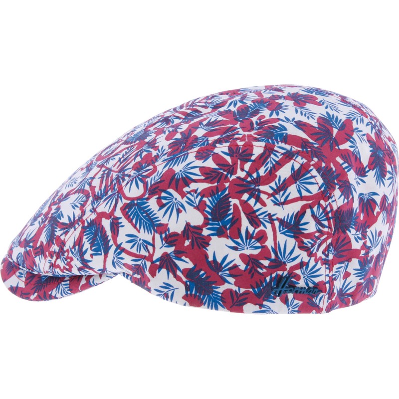 Casquette plate formée Hawai multicolore