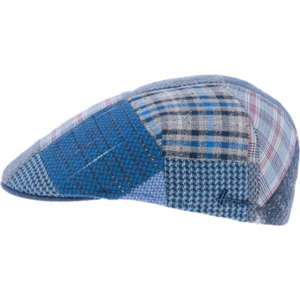 bomber cap, patchwork fabric