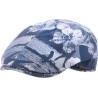 tropical pattern flat cap