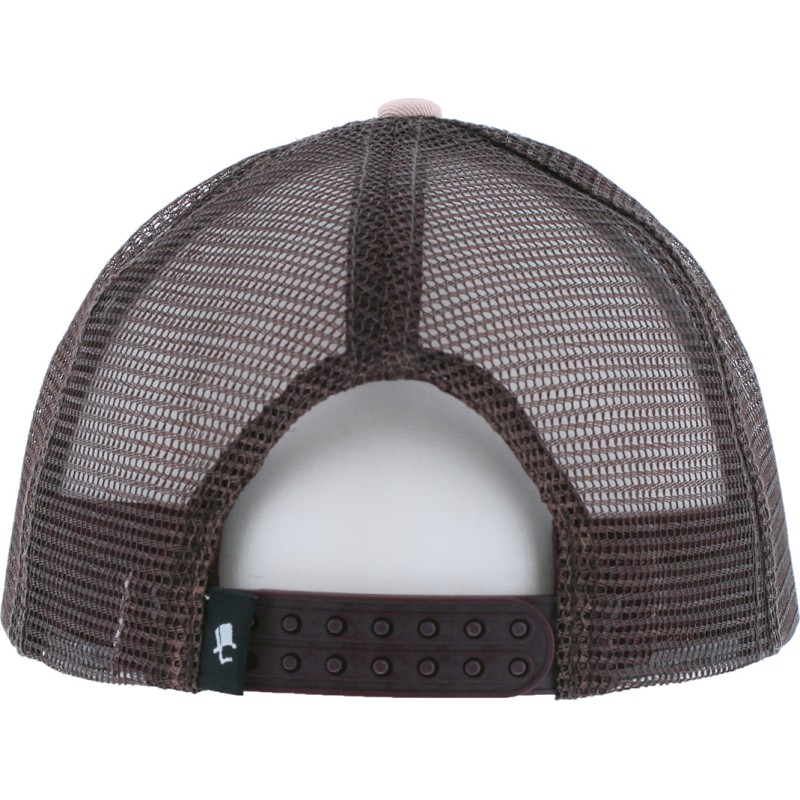 Casquette trucker bicolore, fermeture plastique "snapback" Casquette trucker bicolore, fermeture plastique "snapback"