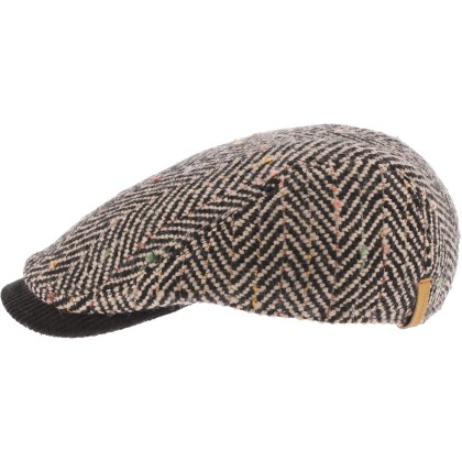 Casquette Legend bicolore. Forme plate formée avec 2 panneaux en tissu