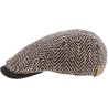 Casquette Legend bicolore. Forme plate formée avec 2 panneaux en tissu