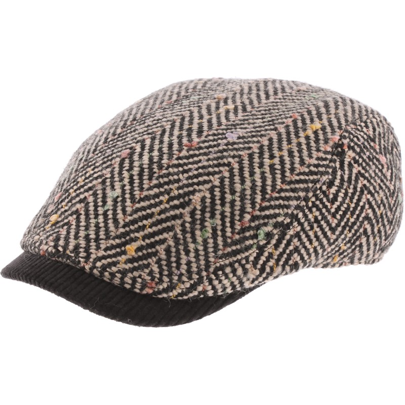 Casquette Legend bicolore. Forme plate formée avec 2 panneaux en tissu
