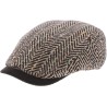 Casquette Legend bicolore. Forme plate formée avec 2 panneaux en tissu