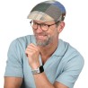 Casquette formée patchwork