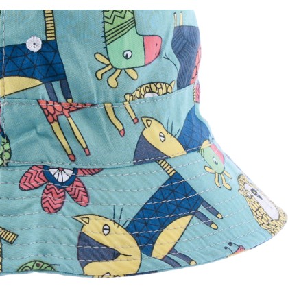 children printed sunhat