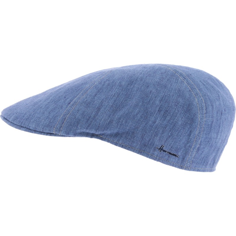 6 panels cap with short visor