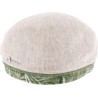 Casquette plate unie avec visière et bande arrière en t