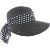 paper  braid cap with pattern scarf