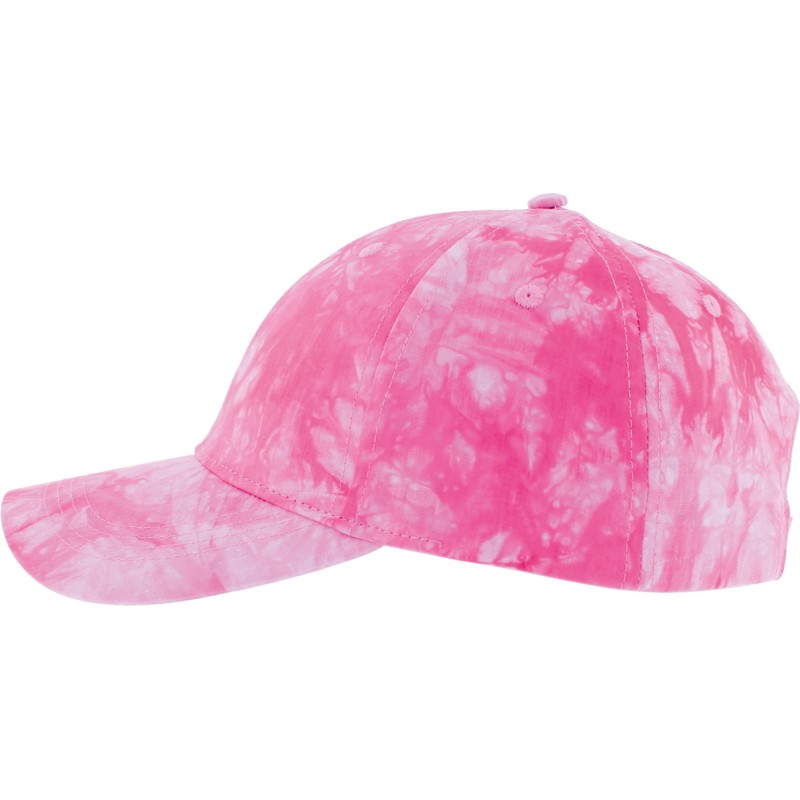 Casquette baseball en coton teinté façon tie and dye Casquette baseball en coton teinté façon tie and dye