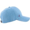 Baseball cap CONQUEST with under peak in striped line.Adjustable