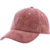 Plain velvet baseball cap