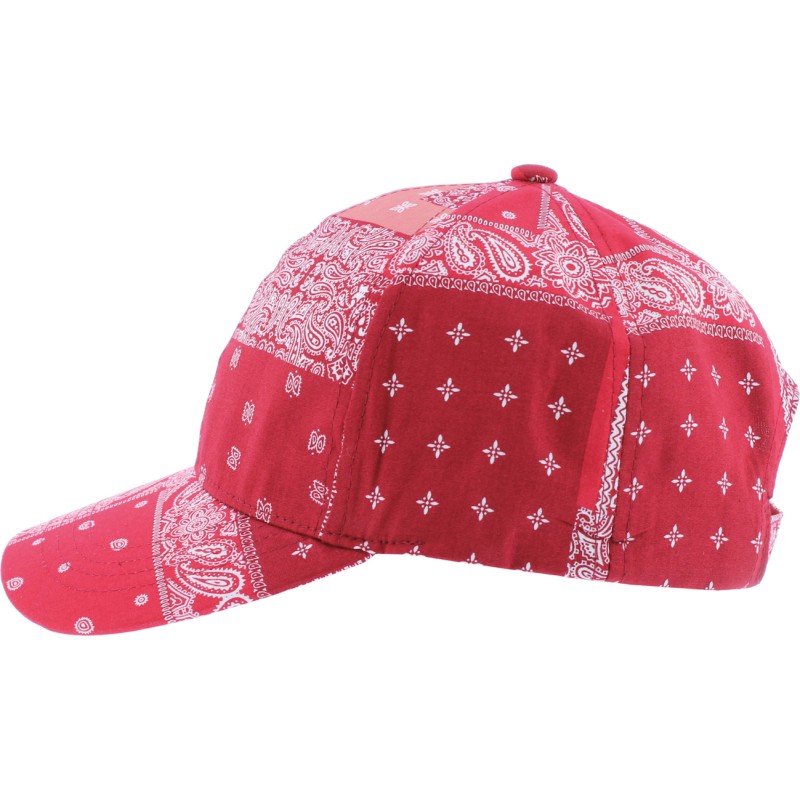 Casquette baseball à motif bandana avec fermeture velcro Casquette baseball à motif bandana avec fermeture velcro