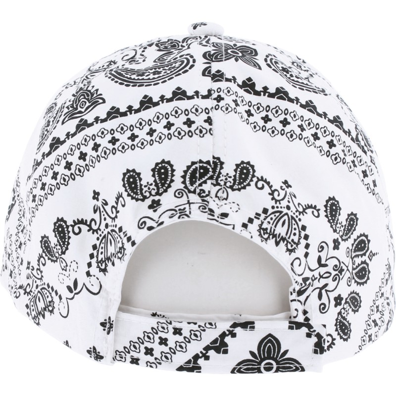 Casquette baseball à motif bandana avec fermeture velcro Casquette baseball à motif bandana avec fermeture velcro