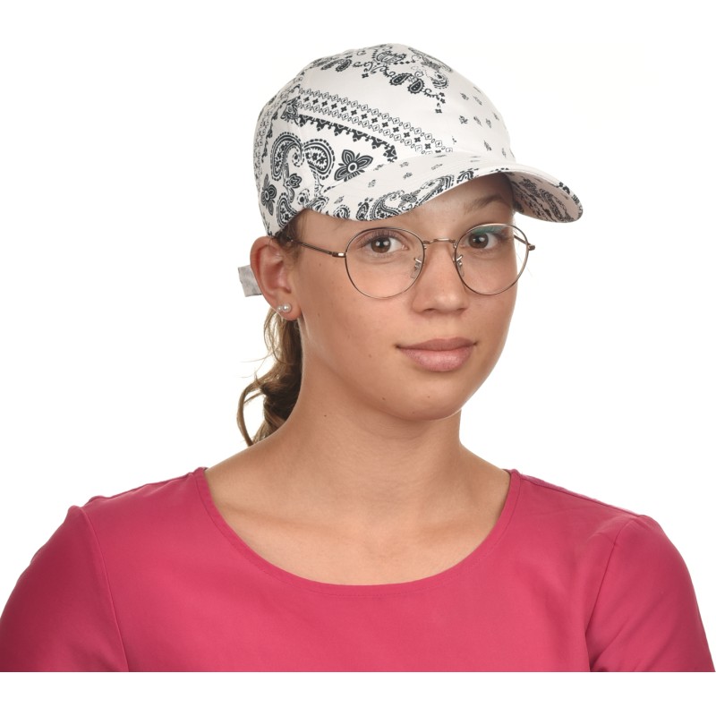 Casquette baseball à motif bandana avec fermeture velcro Casquette baseball à motif bandana avec fermeture velcro