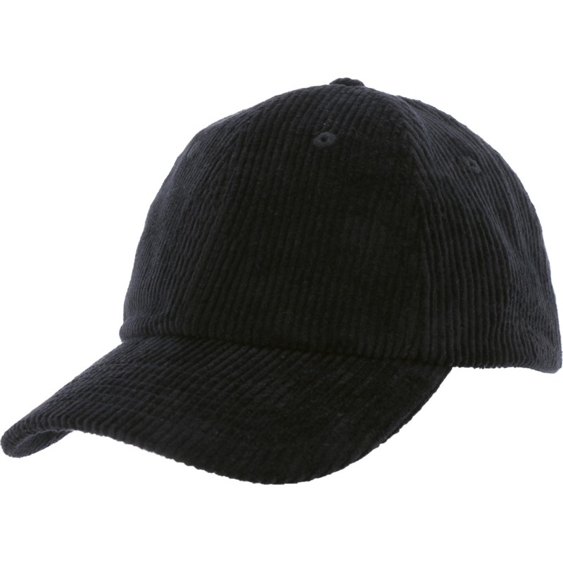 Plain velvet baseball cap