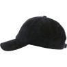 Plain velvet baseball cap