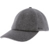 Casquette baseball en feutre unie